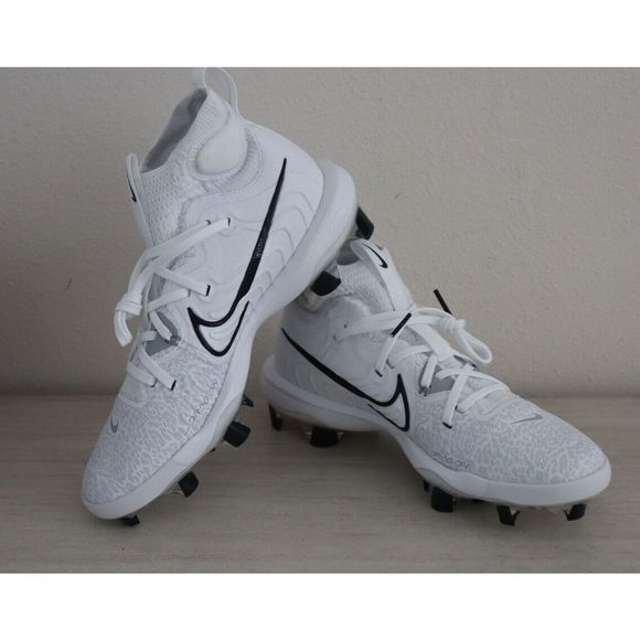 Nike DJ6519 Men's Sz 7 White/Black Alpha Huarache NXT MCS Baseball Cleats $140 - Picture 1 of 9